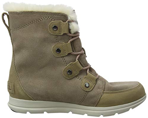 Sorel Women's Leather And Suede Snow Boot, Brown Ash Brown, 9 #TOP5