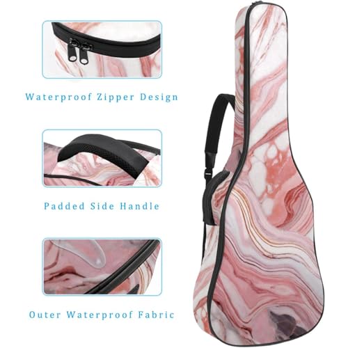 Sac pour guitare acoustique 101,6 cm imperméable à poches multiples - 4