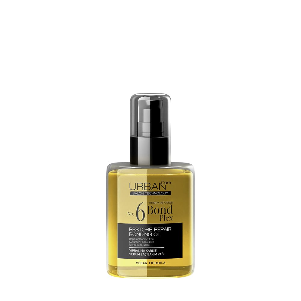 URBAN Care No.6 Bond Plex Yıpranma Karşıtı Saç Bakım Yağı 100ml- Vegan