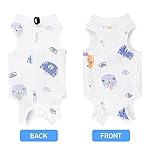 Cat Recovery Suit Female, Breathable Cat Onesie After Surgery Female for Abdominal Wounds or Skin Diseases, Surgery Recovery Suit Kitten Onesie After Spay Wear Anti Licking - Image 5