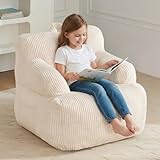 Bean Bag Chairs for Kids with Armrests, Comfy Kids Bean Bag Chair, Stuffed Toddler Bean...