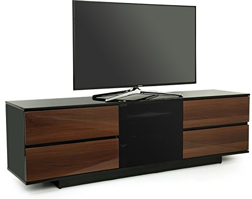 Centurion Supports avito Premium Negro Brillante con 4-Drawers y 3-Shelf 32u00a0-55u00a0LED/OLED/LCD TV gabinete