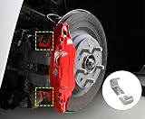 umfassen: 4 Stück HIGH FLYING für Model 3 2017-2022 Bremssattel Abdeckungen Metall nur für 18\'\'-felgen