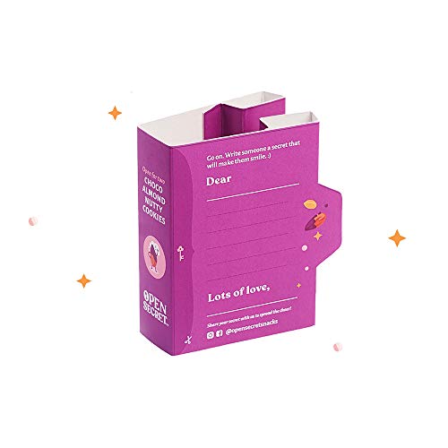 Open Secret Cookies | 66 Boxes, 2 Cookies Each | Healthy Snacks, Cookies Gift Hamper, Cookies Biscuits, Cookies Gift Packs, Healthy High Protein, No Added Maida, Gifts (66 X 2 = 132)