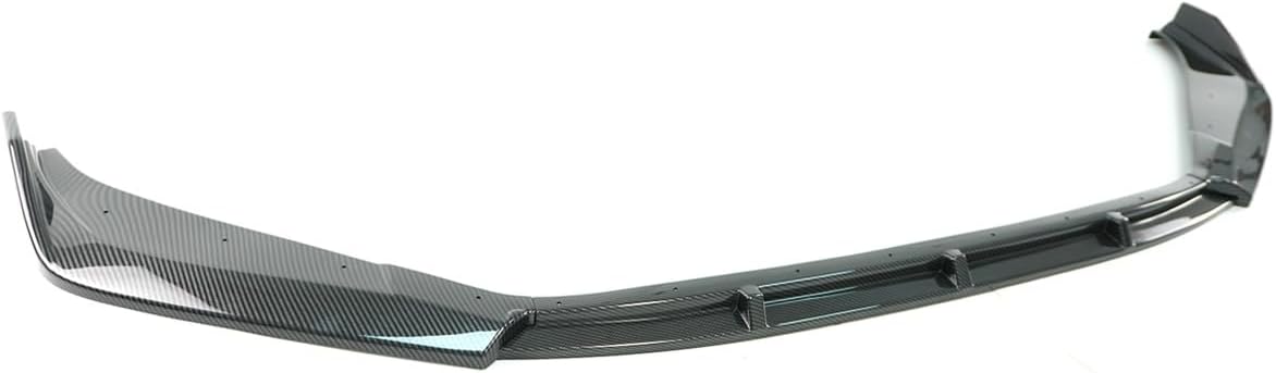 3PCS Front Bumper Lip for Lexus IS300 IS350 2021-2025 Base F Sport ABS Air Dam Front Chin Spoiler Splitter Lower Valance Protection Body Kit (Carbon Fiber Paint)