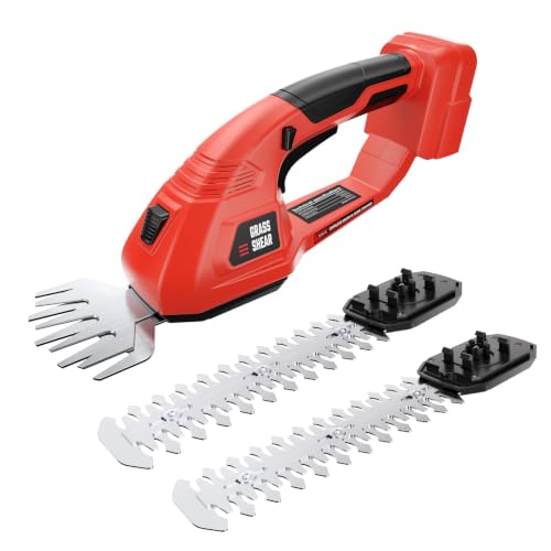 Cordless Hedge Trimmer & Electric Grass Shear fit Milwaukee M18/18V Battery by VERVEWAVE - Used condition - US$26.69