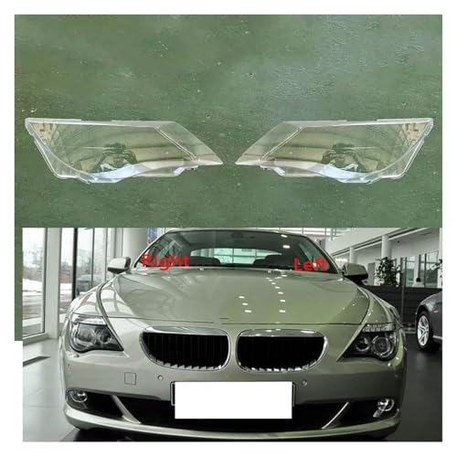 Couvercle phare voiture pour BMW Série 6 E63 E64 optique droite
