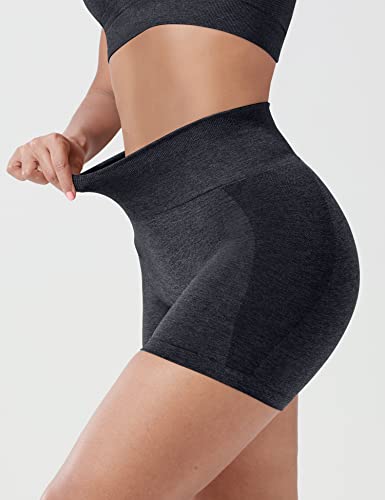 Image of CELER Womens Workout Shorts Seamless Scrunch Butt Gym Shorts High Waisted Yoga Athletic Booty Shorts