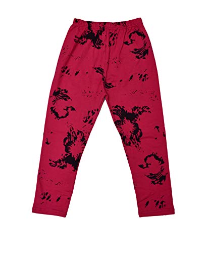 Image of IndiWeaves Women Lycra Printed Capri (Green /red /Black XXL) Pack of 3