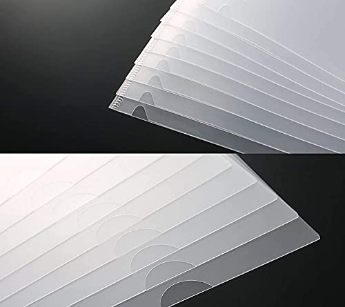 Image of IRYA A3 Size L-Folder(Pack of 10 pcs)(Size: 17 X 12 inch) / Clear Folder /File Folder (Specially for Architecture Size documents, Paintings) (Made up with Clear Transparent Sheet of 200 Micron)