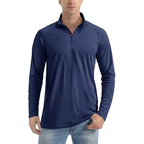 TACVASEN Camiseta de Manga Larga con Protección Solar UPF 50+ Cover