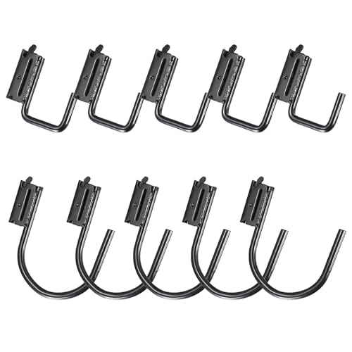 OwnMy 10PCS E Track Hooks J Hooks 2" and 4" Heavy Duty Steel X Track Hook for Hanging, Wall Mount E-Track Accessories for Enclosed Trailers Hook for Semi-Truck Cargo Van by OwnMy - Image 7