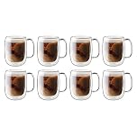 ZWILLING J.A. Henckels 39500-098 Coffee Mug Set, Glass, Transparent