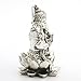 Veronese Design 3 1/8 Tall Ganesha Hindu God Good Fortune Statue Home Decor Resin Hand Made Electroplated Figurine