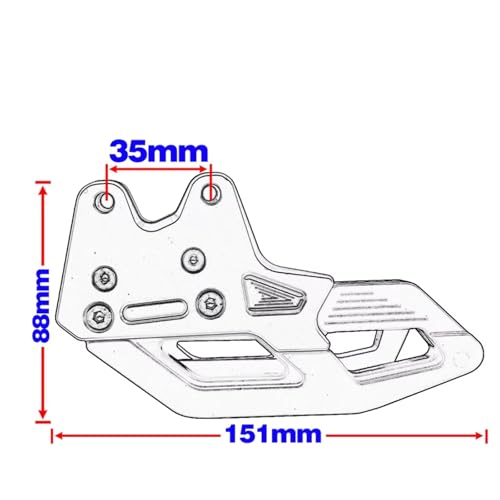 Guide chaîne moto haute résistance pour CRF150F CRF230F