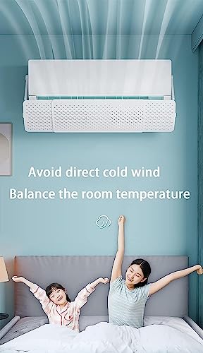 Déflecteurs de vent de climatisation extensibles de 76cm à 107cm de long