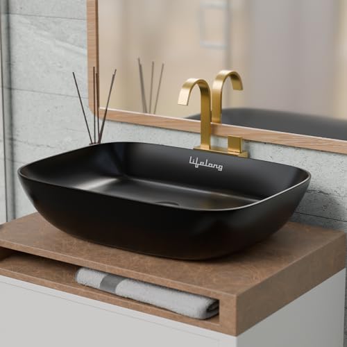 See full amazon price history chart for Lifelong Wash Basin for Bathroom - Black Table Top Washbasin - Counter Top Vessel Sink for Bathroom, Dinning Hall, Vanity - Ceramic Glossy Finish - 45x31.5X13.5 cm (LLBBK01) Lifelong Wash Basin for Bathroom - Black Table Top Washbasin - Counter Top Vessel Sink for Bathroom, Dinning Hall, Vanity - Ceramic Glossy Finish - 45x31.5X13.5 cm (LLBBK01) (B0D14H81KY) Amazon Price History, Amazon Price Tracker