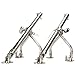 Mojiate Wishbone Style Outrigger Base Set | Marine-Grade Stainless Steel | Fits 39mm Poles | Heavy-Duty Mounting for Fishing Boats, Trolling & Saltwater Use