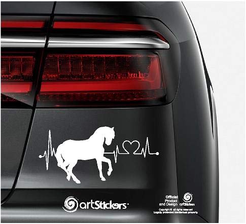 Artstickers Adesivi per auto a forma di cavallo