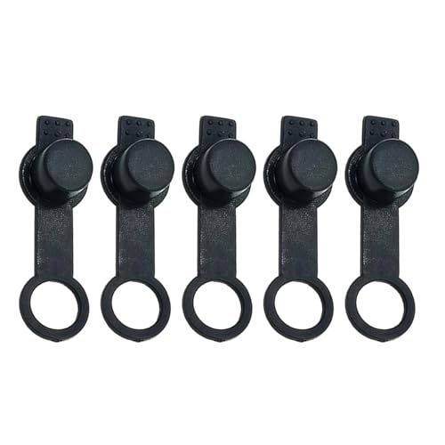 5Pcs Air Tanks Regulator Rubber Fill Nipple Quick Disconnect Dustproof Covers Replacement for SQCC1 Filler Valves Tanks