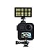 Housing Frame for GoPro Max Black Protective Shell Cage Mount Accessories with Quick Pull Movable Socket and Screw (Black)
