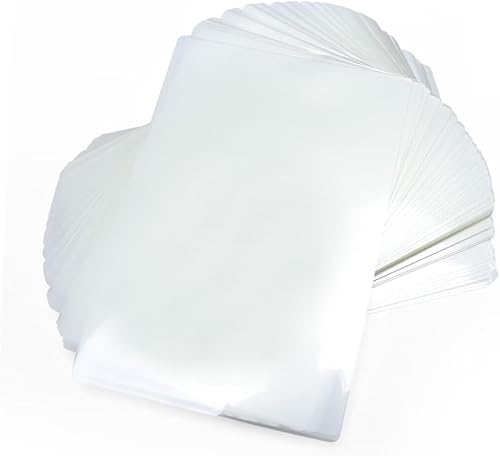OOTDAY Paquete de 100 hojas de laminación, bolsas de laminación térmica de 3 mil, capacidad para hojas de laminado fotográfico de 4 x 6 pulgadas,