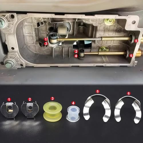 Cable de control Seat Leon 1M 1P con varilla de bloqueo de alta resistencia 6