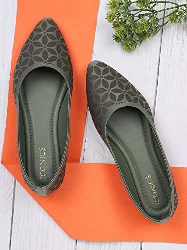 Image of Iconics Womens Icn-ru-w-09 Ballet Flat