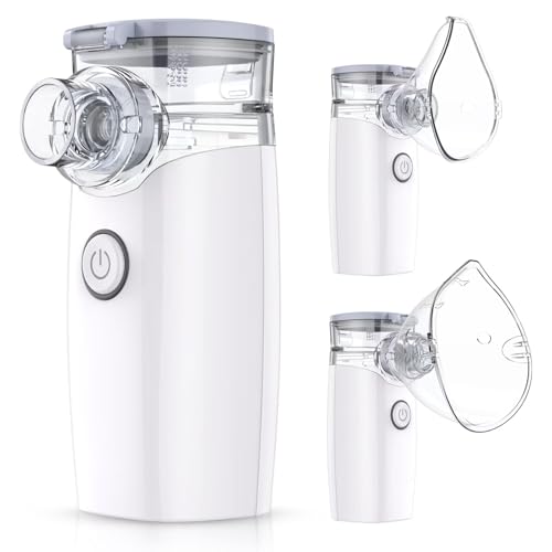 Portable Nebulizer - Portable Nebulizer for Adults and Kids, Mesh Inhaler for Breathing Problems, Travel and Home Daily Use OWAREY