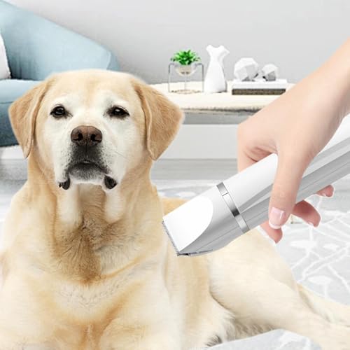 Aparador de patas para cães, Aparador de patas para cães, Barbeador elétrico de cabelo sem fio para