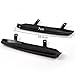 G-PLUS Mean Look Upper Headlight Cover Eyelids Replacement for 1999-2005 VW Compatible with Jetta MK4 1 Pair Black