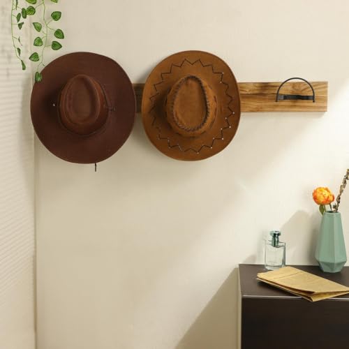 Supports de chapeau de cow-boy muraux pour éviter les bords déformés