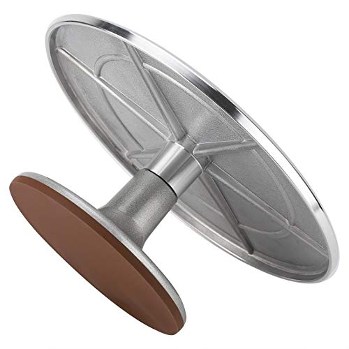 Krumble Bandeja giratoria de acero inoxidable, diámetro de 31 cm, ideal para cortar y hornear pasteles, Plato Giratorio para Tartas, plato para decorar Base giratoria para Pasteles