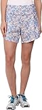 adidas Golf Women's Tour Floral Flair Shorts, Chambray/Flash Red, Size 0