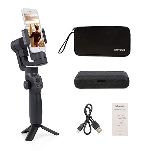 GoolRC Funsnap Capture 2 3-Axis Handheld Gimbal Stabilizer Time Lapse Face Tacking for Smart Phone iPhone Samsung Xiaomi Huawei