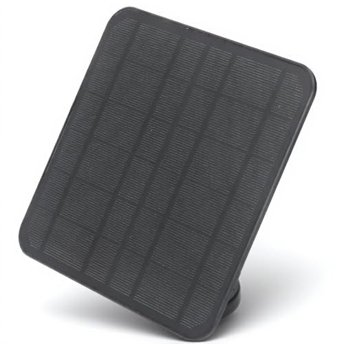 Panel solar de 12W para batería de cámara de vigilancia en exteriores con foco 2