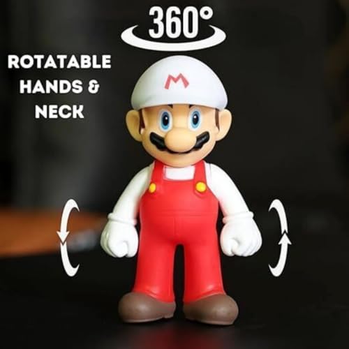 Image of FUNFOB Action Figure Height-10cm Collectible for Anime Fans PVC Multicolour | Rio- White Red