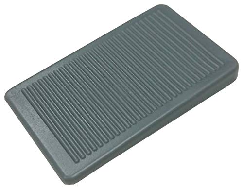 Lot de 500 cales de fenêtre en plastique Gris