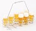Produktbild APS 632 Metall Beers Gestell für 10 Gläser (0,2 / 0,3 l), 40 x 16,5 x 29 cm