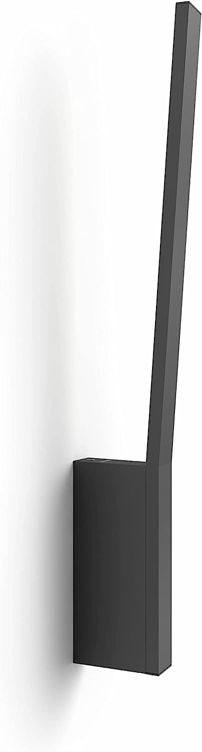 Philips Hue Lámpara, Hue Liane, Aplique Mural LED Inteligente, Luz Blanca, Compatible con Alexa y Google Home, Color Negro - 4