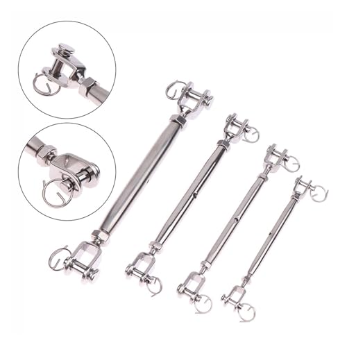 Tensor con cuerpo cerrado y quijada giratoria de acero inoxidable 304 y 316, modelo M5, alta resistencia miniatura 2