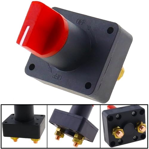 Aislador de batería de coche 12V 100A desconectador mini camión 2