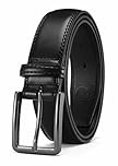 CHAOREN Mens Belts Leather - 1 3/8" Dress Belts for Men - Perfect for Work Business and Casual Jeans