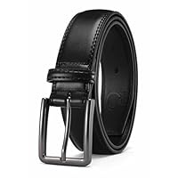 CHAOREN Leather Belts for Men - 1 3/8" Dress Belts Men - Considerate Gift for Work Business Casual Jeans