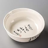 3. Größe: 15x15x5cm. Ceramic Tea Wash Teezeremonie Tea Set Pen Wash Zubehör Große Teeschale QiuGe (Color : Tang Poetry)