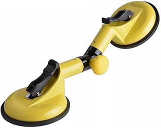Handheld Two-Claw Sucker, Diameter 130MM Suction Cup 90Â°-270Â° Angle Adjustable Glass Marble Suction Lifter Portable Lifting Tool