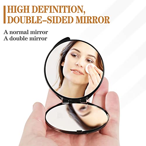 Goshentech Specchio compatto retrò in metallo