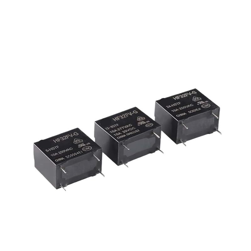 Relais électromécanique HF32FV-G-12-HSTF 10A lot de 10 pour domotique maison