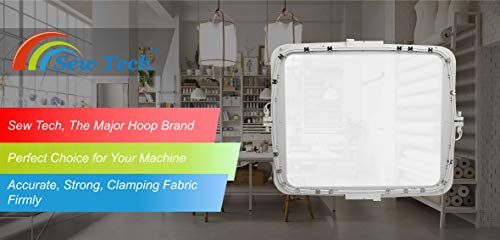 Sew Tech PA888 Embroidery Hoop For Husqvarna Viking Designer Diamond Royale Deluxe Pfaff Creative Sensation Vision Etc. thumb #5