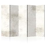 LUMASOUL Biombo Separador de Ambientes Doble Cara - Separadores Ambientes - Flores Motivo - Biombos 225 x 172 cm